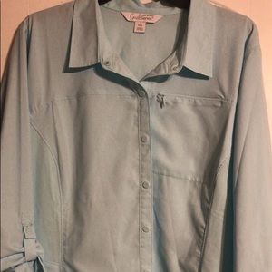 Dry fit fishing shirt Gander mountain never worn sz xxl